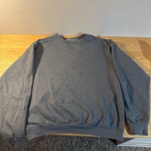Fruit of the Loom Gray Crewneck Sweater Classic Design